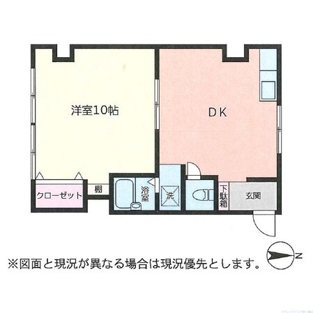 地建ハイツの物件間取画像